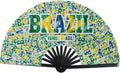 USA Folding Hand Fan 4th of July Outfits for Women World Soccer Cup 2026 Merchandise Patriotic Decorations