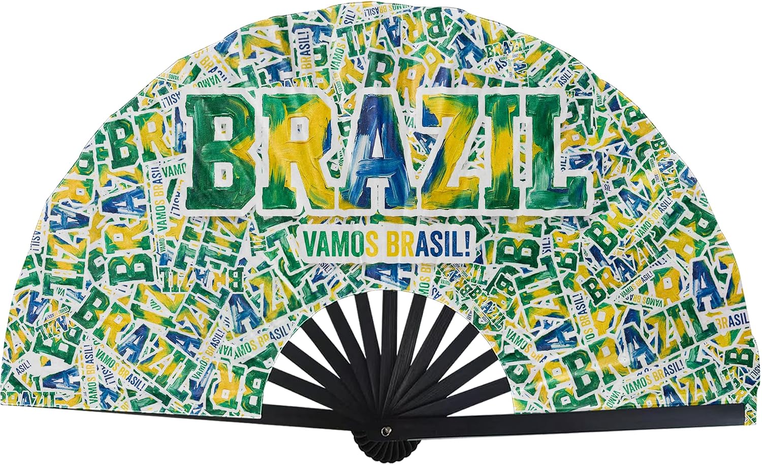 USA Folding Hand Fan 4th of July Outfits for Women World Soccer Cup 2026 Merchandise Patriotic Decorations