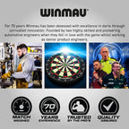 WINMAU Man Cave Complete Dartboard Cabinet Set