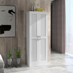 Tall Storage Cabinet with Movable Storage Shelves, Modern Style Pantry Cupboard Cabinet with Soft Close Doors,for Kitchen Home