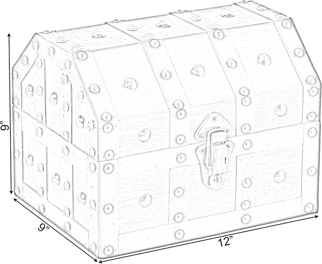Vintiquewise(TM) Vintage Caribbean Pirate Chest
