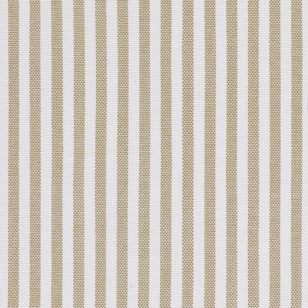 AAAAAcessories D-Shaped Chair Cushions, 2" Thick Dining Chair Pads with Ties and Removable, Machine-Washable Cover, 17" x 16", Set of 4, Natural Sand Pinstripe