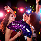 Personalized Line Dance Popping Fan personalized hand fans Custom Decorative Folding Fans with Picture Text for Wedding (1)