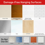 Command Decorating Clips, 40 Clips and 48 Strips, Damage-Free Hanging Light Clips with Adhesive Strips, No Tools Small Wall Clip for Hanging Lights and Cables (Pack of 2)
