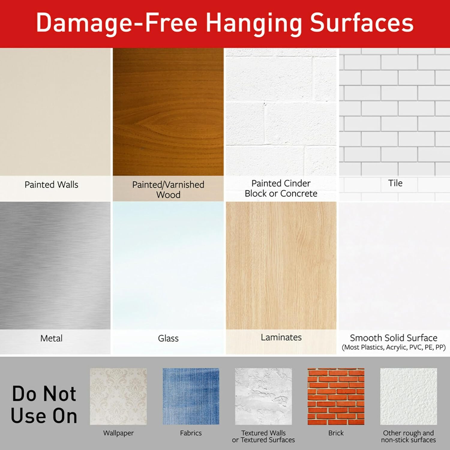 Command Decorating Clips, 40 Clips and 48 Strips, Damage-Free Hanging Light Clips with Adhesive Strips, No Tools Small Wall Clip for Hanging Lights and Cables (Pack of 2)