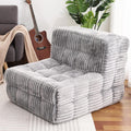 Hybrid Bean Bag Beanbag Chair for Adults Fireside Floor Togo Sofa with High Density Comfortable Memory Foam & Pocket Springs for Living Room, Bedroom