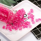 180-190pcs Multicolored Acrylic Fake Gems, Crushed Ice Rocks, Plastic Gems Jewels for Vase Fillers, Table Scatter, Sensory Bin Filler, Photo Props Christmas Decor, Decoration Wedding Display