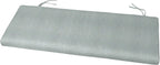 39" x 17" x 2" Sunbrella Bench Cushion (Sunbrella Elements Cast Mist)