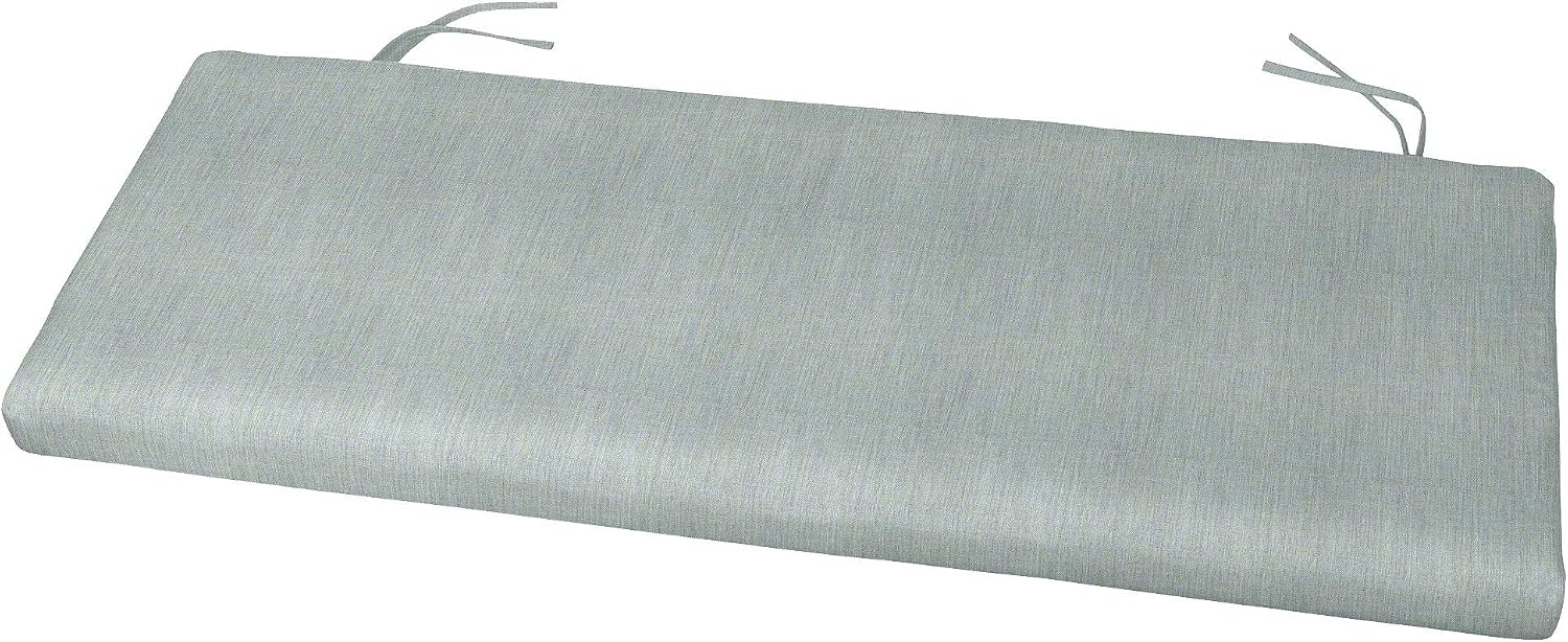 39" x 17" x 2" Sunbrella Bench Cushion (Sunbrella Elements Cast Mist)