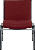Flash Furniture 4 Pk. HERCULES Series Big & Tall 1000 lb. Rated Burgundy Fabric Stack Chair