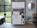 3 Shelf Pantry Cabinet White