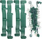 Dazzle Bright 8 Pack Christmas Lights Storage Holder, Holiday Light Storage for All Purpose Light Cord Wind Up, Christmas String Lights Organizer Holder
