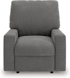Signature Design by Ashley Seyler Lane Urban Rocking One Pull Recliner with Adjustable Backrest, Gray