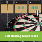 Deluxe Dartboard Cabinet with Integrated Pro Score and Cricket Scoreboard