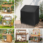 Outdoor Garden Potting Bench Table Cover, Universal Outdoor Potting Table Cover - 45 x 20 x 48 Inch
