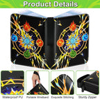 Card Binder for Cards, 9-Pocket Trading Card Binder with 50 Removable Sleeves Fits 900 Cards, Great Creative Design Card Collection Binder Album Gift for Boys Girls Aged 4 to 16 (900 Pockets)