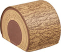 ECR4Kids SoftZone Tree Log Quarter Seat, 12in, Kids Bench, Chocolate