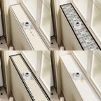 Window Sill Cushion Length 24 36 50 80 in, Ledge Decor Protector Mat, Windowsill Protector Mat for Kitchen Countertop/Offices/Balconies(B,L 60IN X W 6IN)
