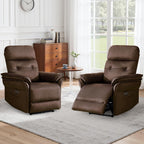 Korser Power Zero Gravity Recliner Chairs for Adults, Wall Hugger RV Recliner with USB & Type-C Charging Ports, Electric Power Recliner Chair for Living Room Home, Theater Seating, Bedroom