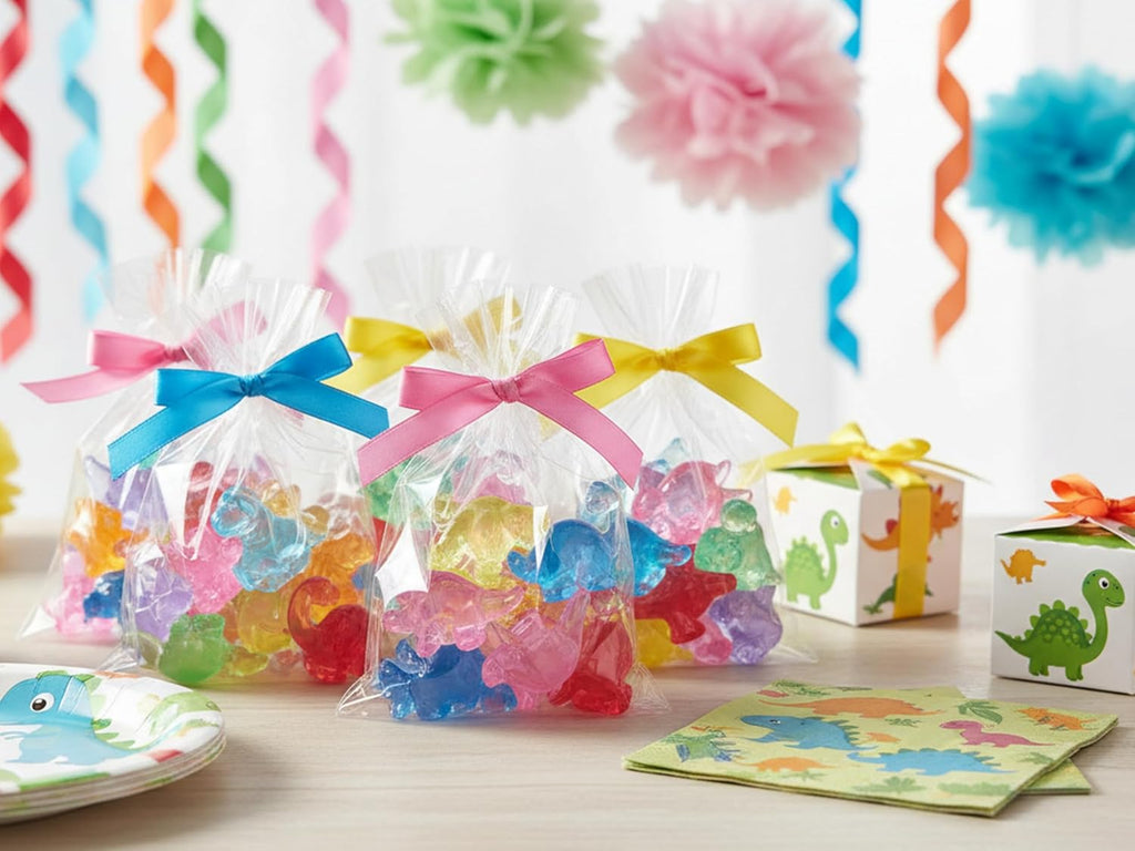 LAIDANLA Mini Dinosaur Figures Small Resin Animals to Hide Plastic Dinosaurs in Bulk for Sensory Bin Treasure Miniature Dinosaur Party Favors Gifts Easter Egg Vase Filler Crafts Cute Trinkets Desk