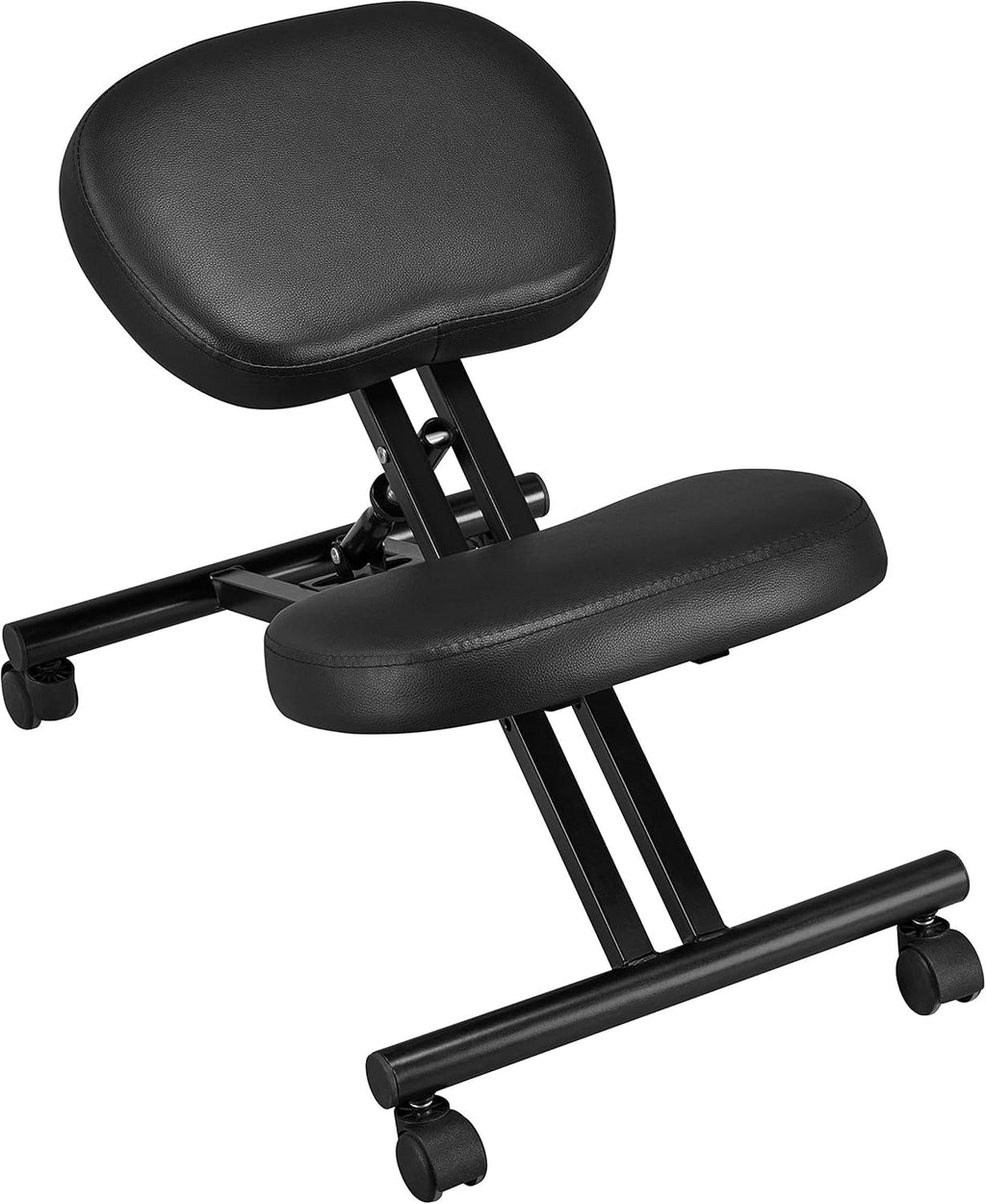 Topeakmart Ergonomic Kneeling Chair Improve Posture & Neck Pain Home Office Desk Chairs Flexible Seating Rolling Adjustable Stool