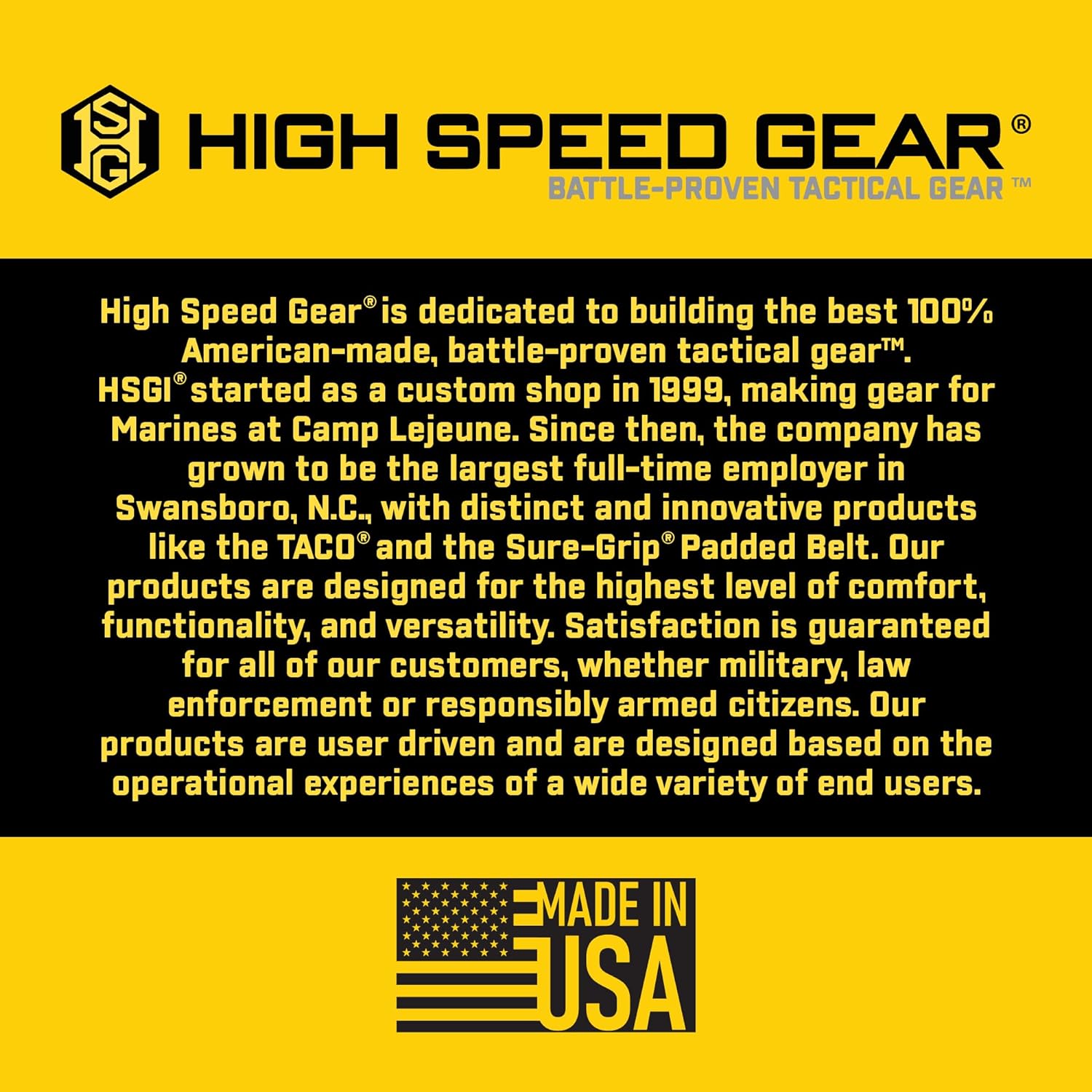 High Speed Gear - Original Taco MOLLE Mag Pouch, Police Gear & Military Gear, Tactical Magazine Pouch for Professionals
