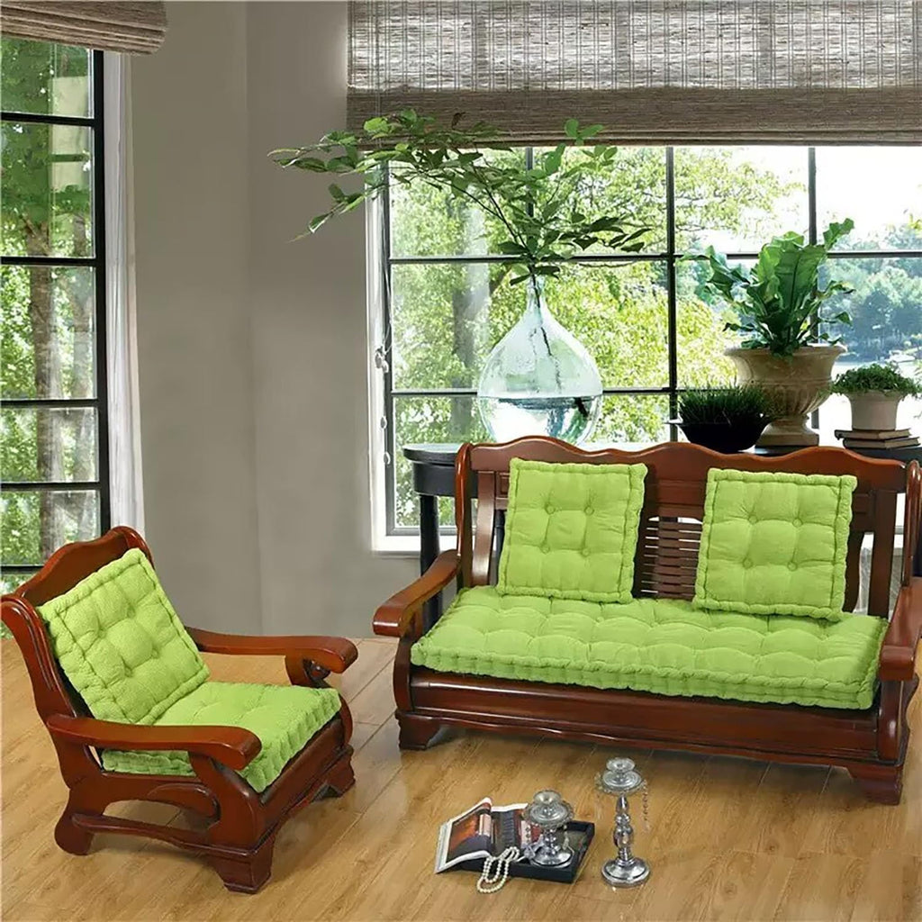 Bench Cushion for Outdoor/Indoor Furniture,8-10cm Thick Garden Bench Pad Cushions 90/100/120/150/180cm×30/35/40/50cm,for Bay Windows,Long Chairs,Sofas&Porch Furniture(Beige,69x22in)