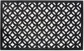 DII Rubber Doormats Collection All Weather, 18x30, Lattice