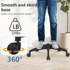 PayLessHere Ergonomic Drafting Chair Tall Office Chair High Adjustable Standing Desk Chair with Lumbar Support Mesh Back Footrest Flip-Up Arms for Office Computer Desk Standing Desk (Black)
