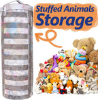 Stuffed Animal Storage Bean Bag Cover for Kids – Multi-Functional Toy Organizer & Comfy Storage Bean Bag Chair– Perfect Toy Storage Solution for Playroom & Bedroom – Ideal Gift for Kids