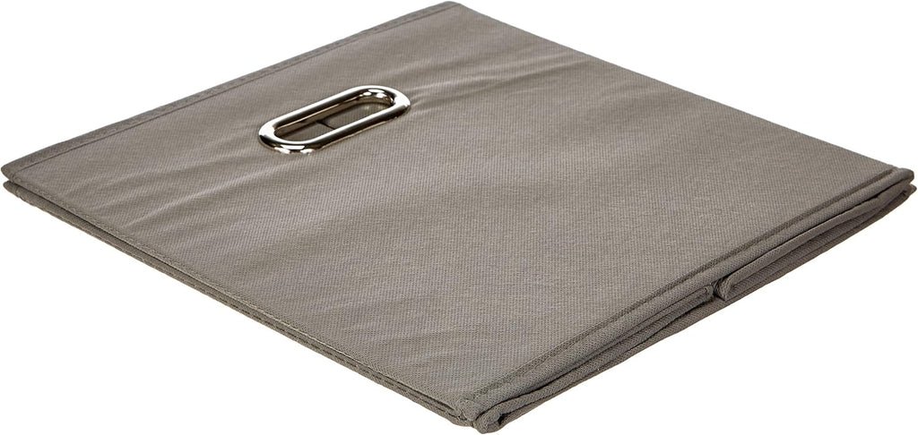 Zeller Storage Box, Grey, Fleece 32x32x32, Fabric