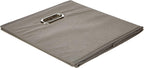 Zeller Storage Box, Grey, Fleece 32x32x32, Fabric