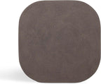 Tov Furniture Suraya Dark Umber Concrete Side Table