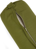 Yoga Studio Yoga Bolster | European Organic Buckwheat | (GOTS Certified) | with Removable Washable Cover