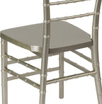 Flash Furniture HERCULES PREMIUM Series Champagne Resin Stacking Chiavari Chair