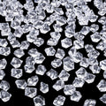YATOJUZI 500pcs Fake Ice Cubes Clear Vase Fillers Fish Tank Aquarium Decorations DIY Craft Accessories Acrylic Crushed Rocks Plastic Diamonds Gems for Dinning Table Centerpiece Wedding Birthday Party