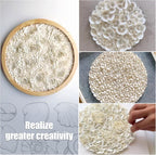 PPCLION 600 Pcs Natural Tiny Small Sea Shells White Clam Shells for DIY Craft, Jewelry Making, Home Decor, Vase Fillers