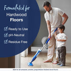 Bona Hardwood Floor Premium Spray Mop - Includes Wood Floor Cleaning Concentrate and Machine Washable Microfiber Cleaning Pad - Dual Zone Cleaning Design for Faster Cleanup