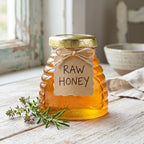 RetroPak Beehive Honey Jars with Lids, 12 Pack, 12 oz Glass Jars, Gold Hex | Perfect for farmers markets, gift baskets, and cottage food sales