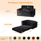 MAXYOYO Convertible Sofa Bed for Boys and Girls, Floor Kids Bean Bag Chair | Pull Out Folding Kids Sofa Chair, Comfy Kids Bean Bag Chair for Playroom, Gift for Children's Day & Birthday