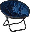 Heritage Kids Royal Plush Kids Saucer Chair, Navy