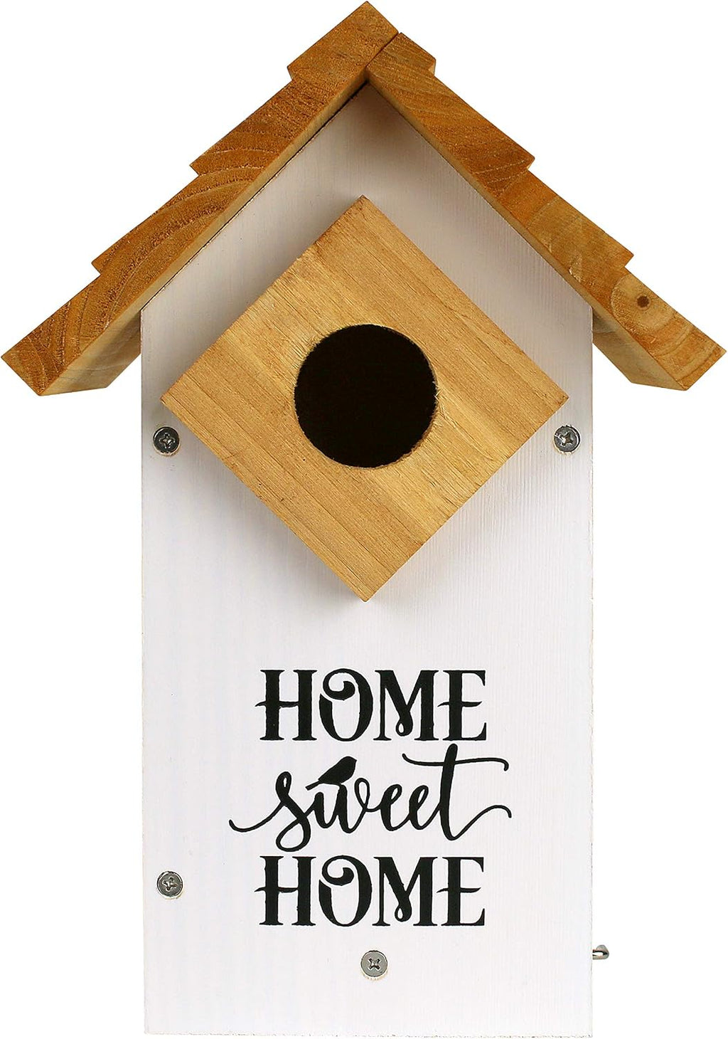 Wild Wings WWLH3-DECO Farmhouse Bluebird House, White