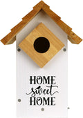 Wild Wings WWLH3-DECO Farmhouse Bluebird House, White