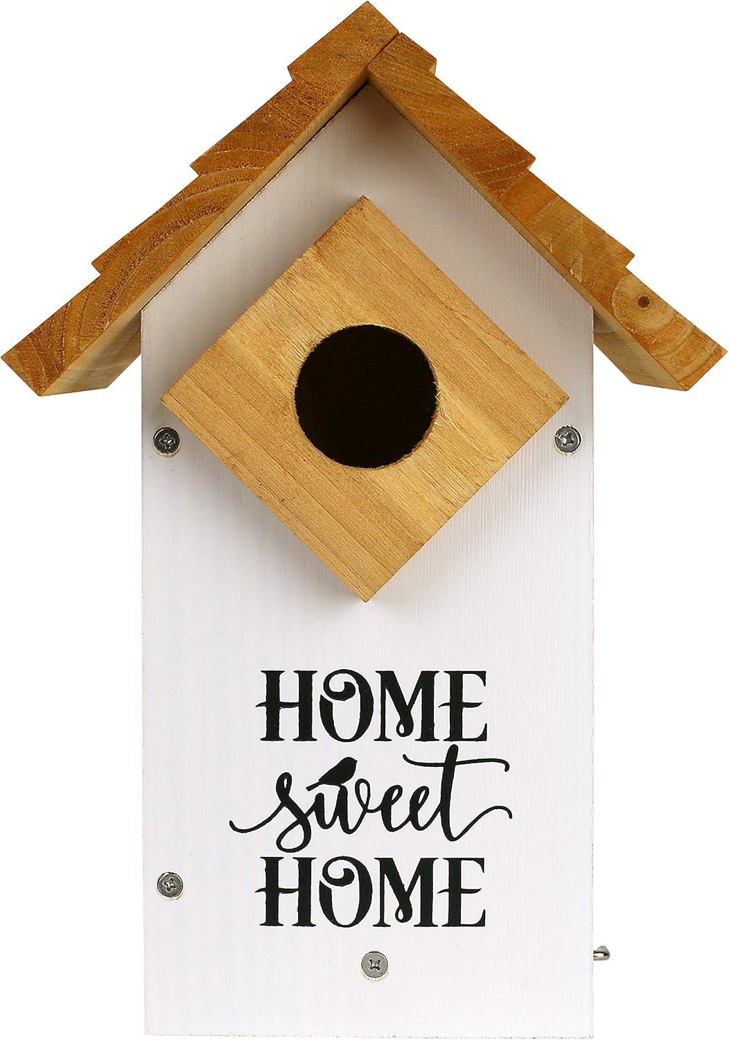 Wild Wings WWLH3-DECO Farmhouse Bluebird House, White