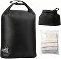 Travel Laundry Bag, Compression Bags for Travel - Waterproof Dirty Clothes Vacuum Storage, Smell Proof Space Saver for Cruise Gym Camping (M)
