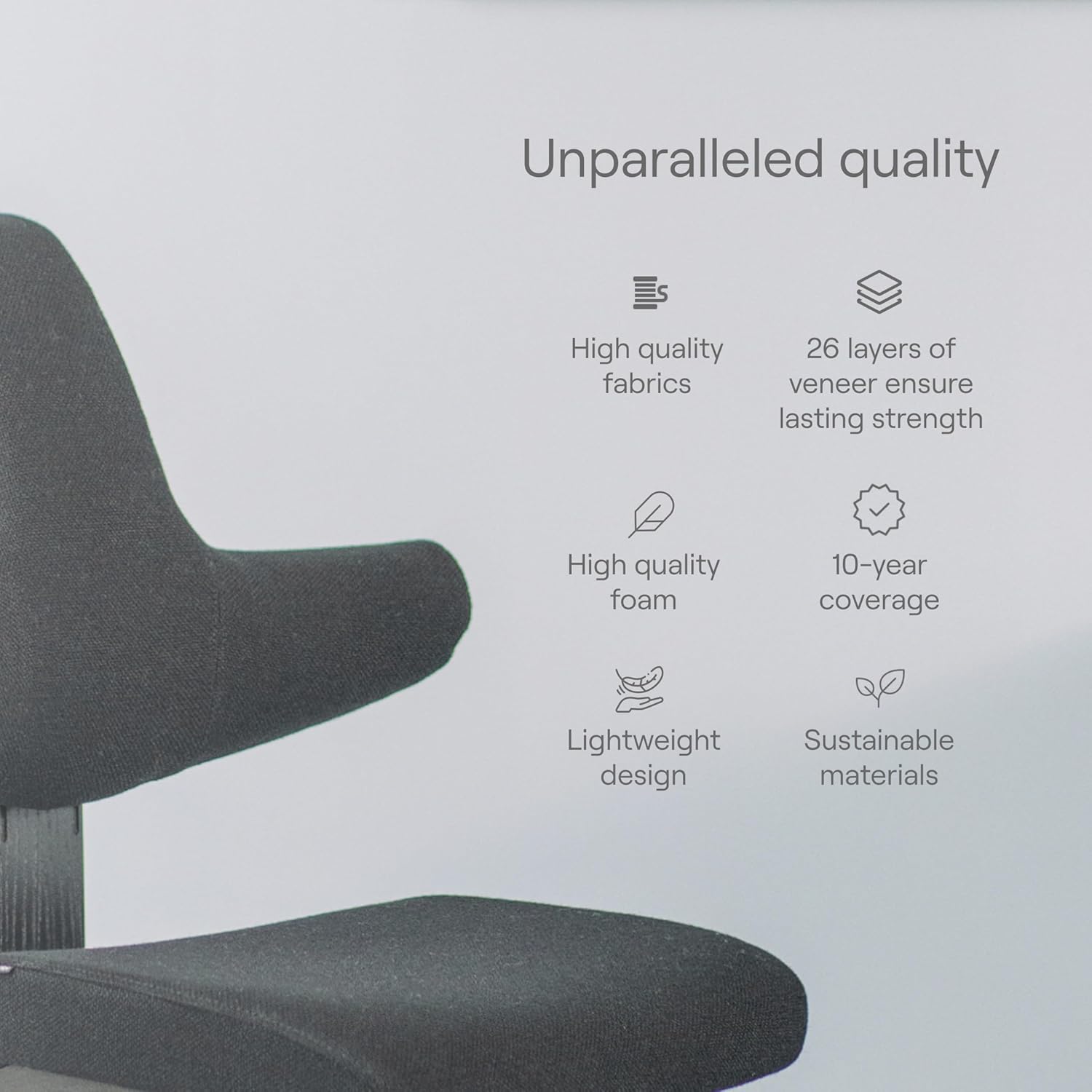 Varier ThatSit Balans Adjustable Ergonomic Kneeling Chair with Backrest, 10-Year Limited Warranty, Designed by Peter Opsvik, Natur/Black
