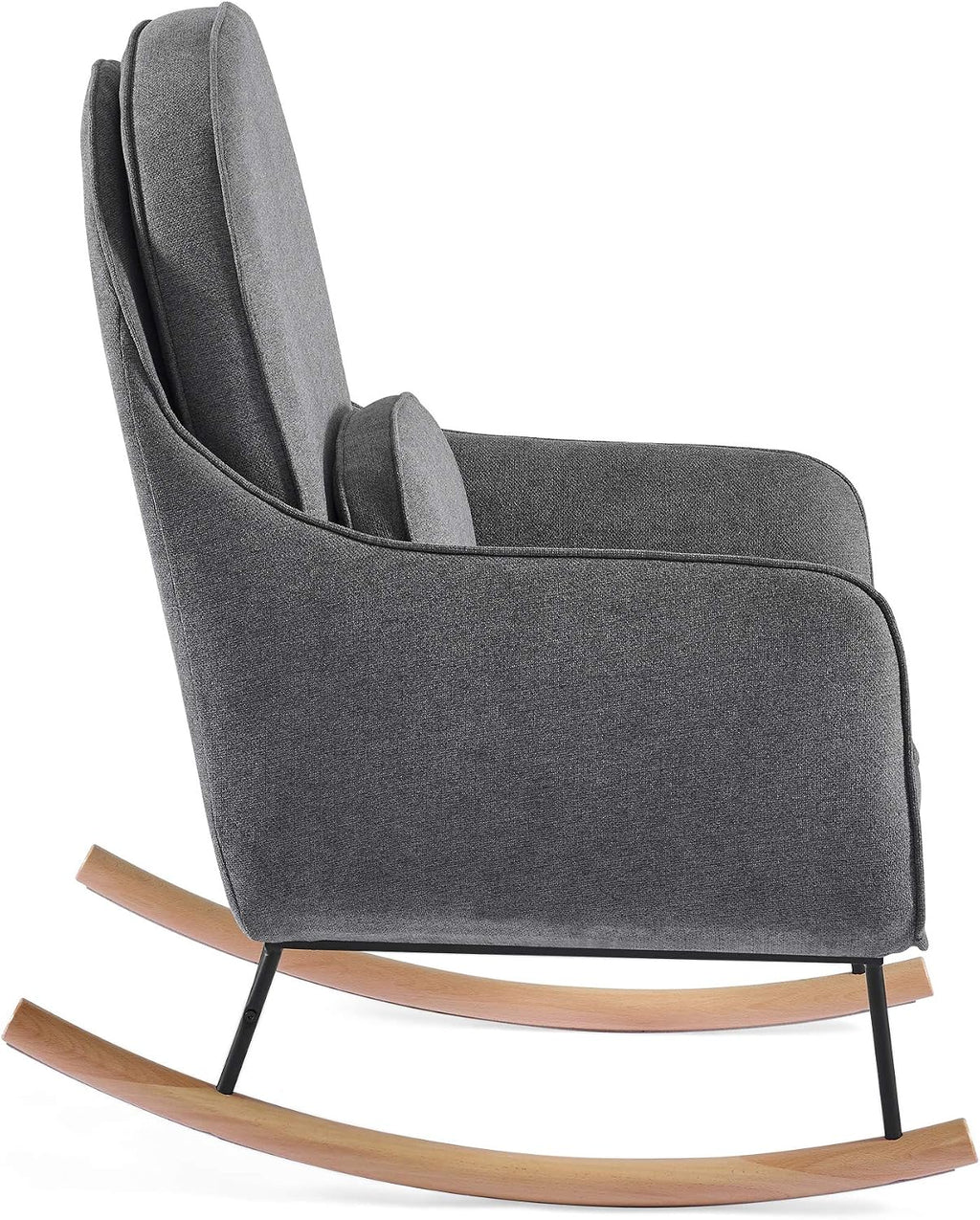 Delta Children Rocker Ella, Stone Grey