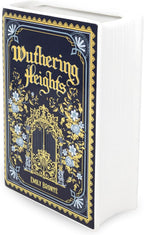 Steel Mill & Co Original Book-Shaped Decorative Vase, Ceramic Vases for Home Decor, Cute Bookshelf Decor, Unique Vase for Book Lovers (Large - Wuthering Heights)