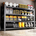 79"W Heavy Duty Storage Shelves, 8000LBS Adjustable Garage Shelving Unit, Rust Proof Large Metal Storage Rack, 24"D x 79"W x 74"H Industrial Shelving for Warehouse, Basement, Shop, Supermarket