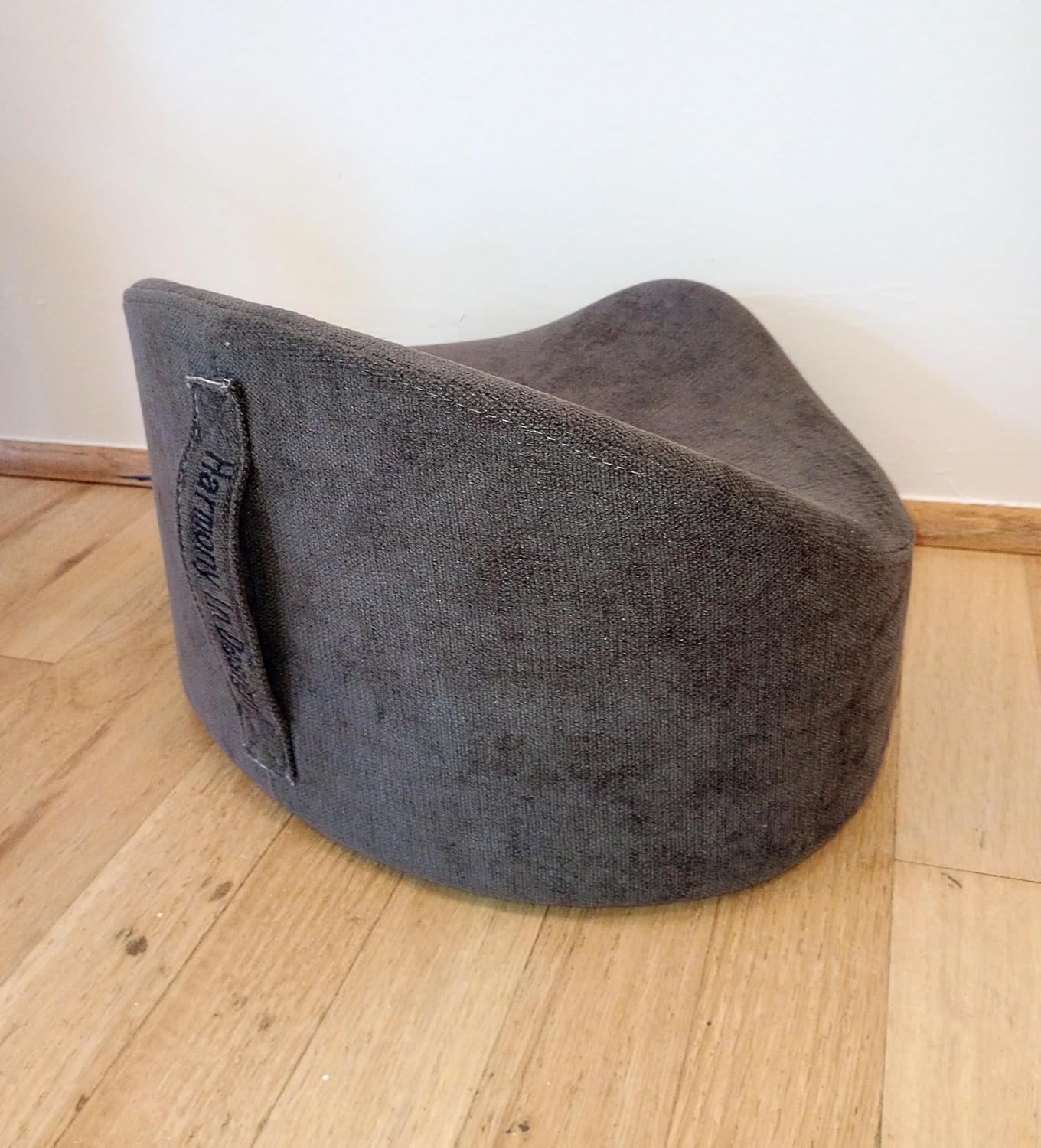 Gumdrop Meditation Seat Cushion, Round, Gray
